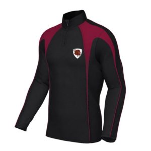 Oakwood Academy 1/4 Zip Top w/Logo