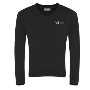 Prince Albert School Sixth Form V Neck Sweatshirt w/Logo