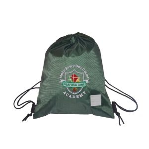 Peafield Lane Draw String Bag w/Logo