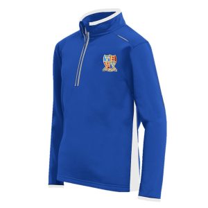Queen Elizabeth's Academy 1/4 Zip Top w/Logo