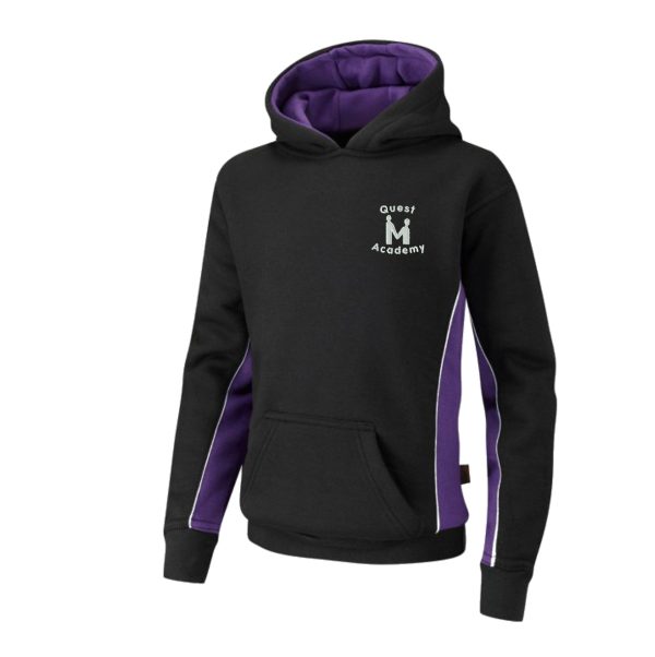 Quest Academy Game Hooded Top w/Logo