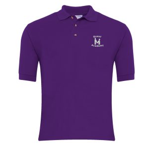 Quest Academy Purple Day Polo Shirt w/Logo