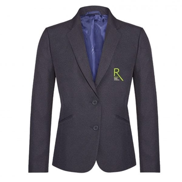 Rugby High Girls Navy Blazer w/Logo