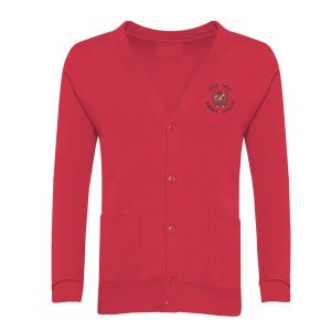 Race Leys Infant Cardigan w/Logo