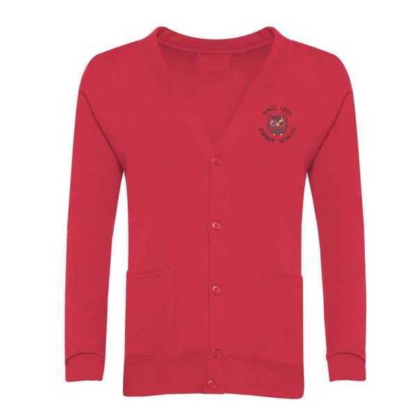 Race Leys Infant Cardigan w/Logo