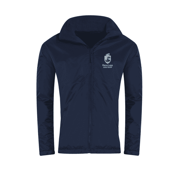 Race Leys Navy Coat w/Logo