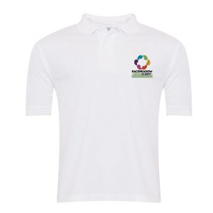 Racemeadow Primary Academy White Polo Shirt w/Logo