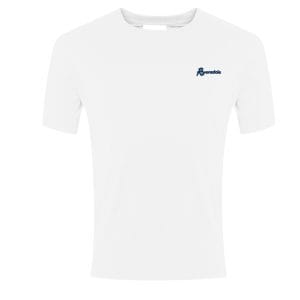 Ravensdale White PE T-Shirt w/Logo