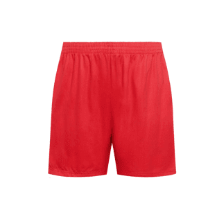 Classic Red Cotton Sports Short