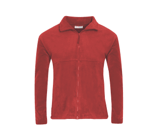Westdale Infant Red Fleece Jacket w/Logo