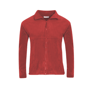 Westdale Infant Red Fleece Jacket w/Logo