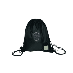 Round Hill Primary School Draw String Bag Navy w/Logo
