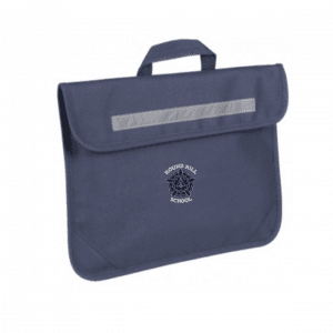 Round Hill Primary School Book Bag Navy w/Logo