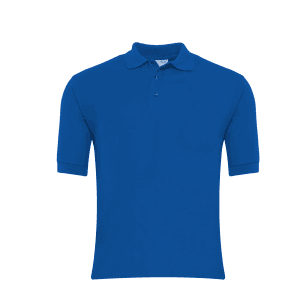 E. Martyrs Primary Royal Blue P.E Polo Shirt w/Logo