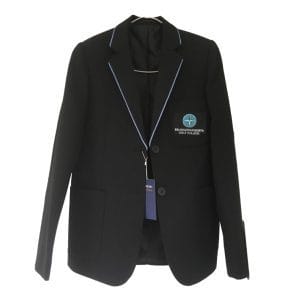 Sir Jonathan North Trimmed Blazer w/Logo