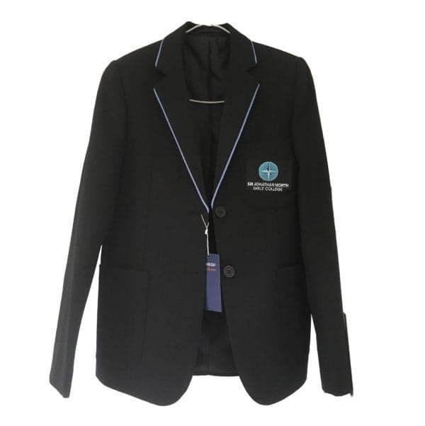 Sir Jonathan North Trimmed Blazer w/Logo