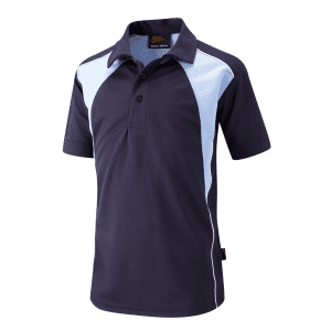 S Notts Navy/Sky Games Polo Shirt