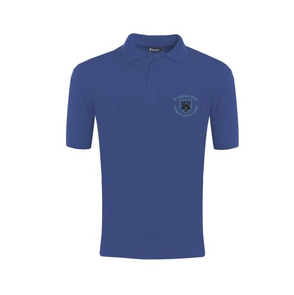 St Thomas More Royal Polo Shirt w/Logo