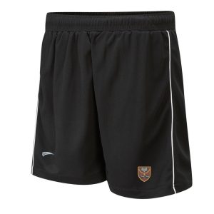 St Thomas More Blk/Wht P.E. Sports Shorts w/Logo