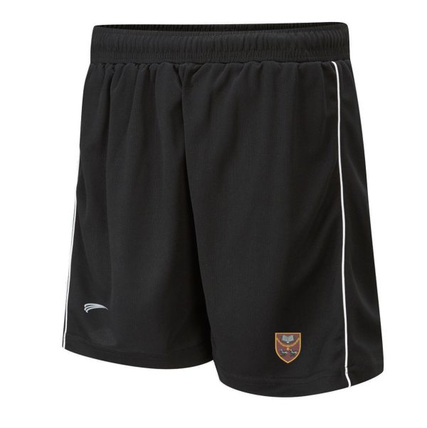 St Thomas More Blk/Wht P.E. Sports Shorts w/Logo