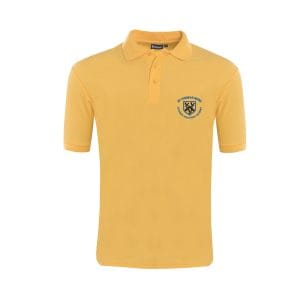 St Thomas More Gold Polo Shirt w/Logo