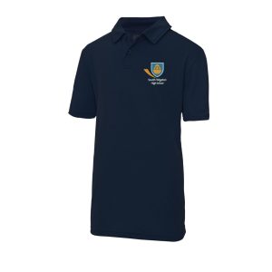 South Wigston Games Polo Shirt Navy w/Logo