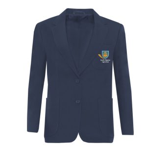 South Wigston Girls Navy Blazer w/Logo
