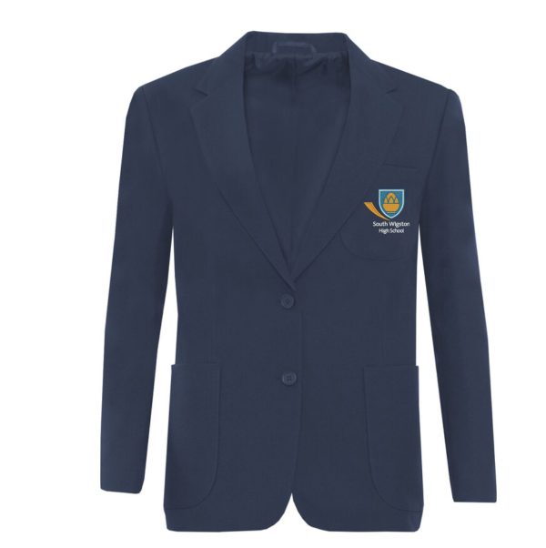 South Wigston Girls Navy Blazer w/Logo