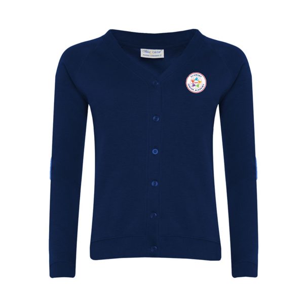 Scawsby Junior Cardigan w/Logo