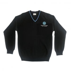 Sir Jonathan North Trimmed Pullover w/Logo