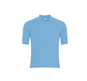 Redhill Primary Sky Blue Polo Shirt w/Logo