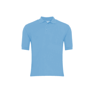 Little Eaton Sky Blue Polo Shirt w/Logo