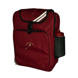 Springfield Primary Maroon Junior Backpack w/Logo