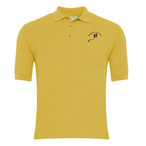 Springfield Primary Yellow PE Polo Shirt w/Logo