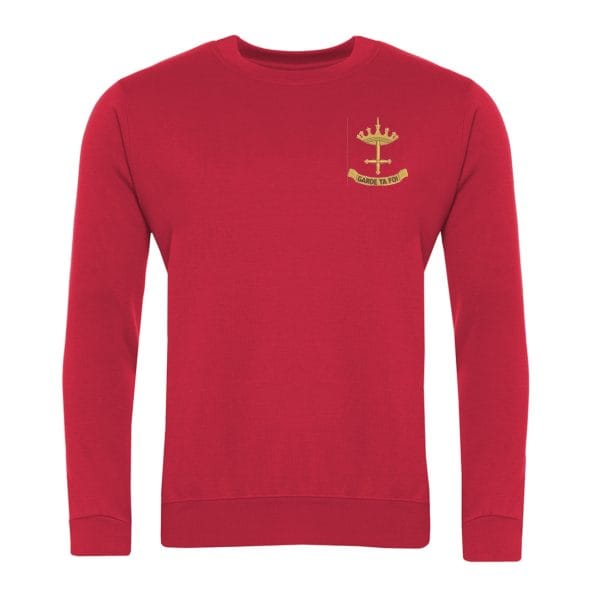 Saint John Houghton Red P.E Sweatshirt w/Logo