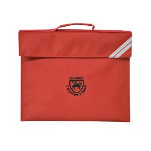 St Lukes Book Bag w/Logo