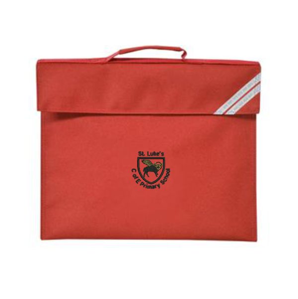 St Lukes Book Bag w/Logo