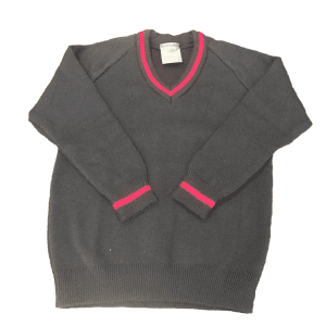 St Mary's Catholic V-Neck Trimmed Pullover