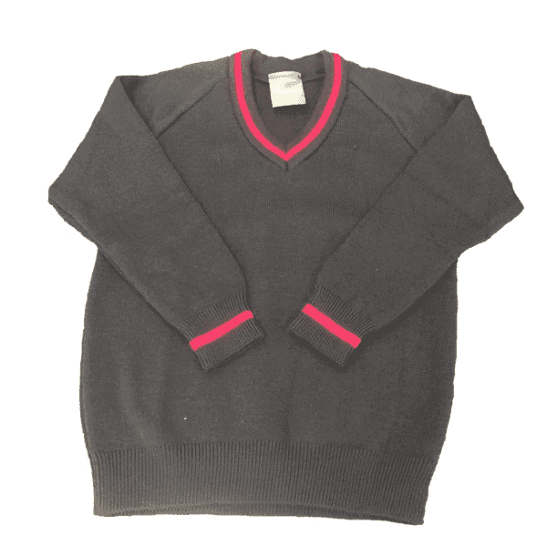 St Mary's Catholic V-Neck Trimmed Pullover