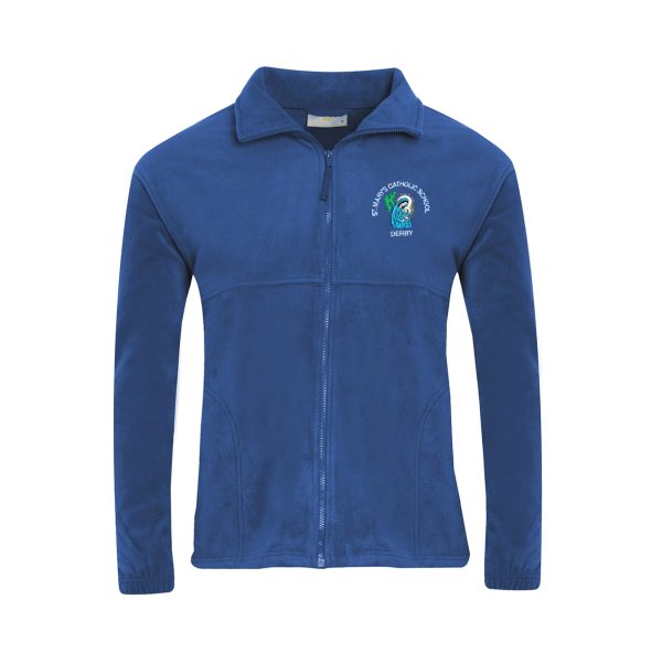 St Mary' Catholic Fleece Royal w/Logo