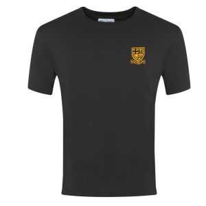 St Pauls Black T-Shirt w/Logo