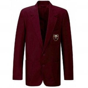 St Thomas More Boys Blazer Maroon w/Logo