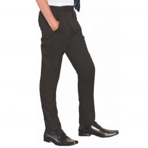 Blue Max Banner Charcoal Slim Fit Boys Trousers
