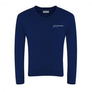 The Warwickshire Academy Navy Sweatshirt w/Logo