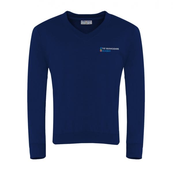 The Warwickshire Academy Navy Sweatshirt w/Logo