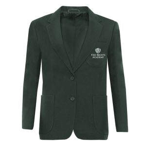 The Brunts Girls Bottle Green Blazer w/Logo