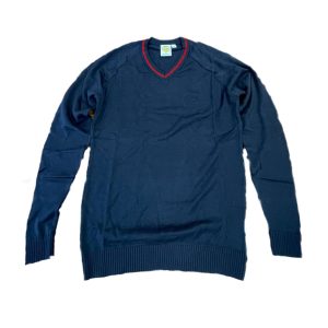 The Queen Elizabeth Academy Navy/Cherry Trim