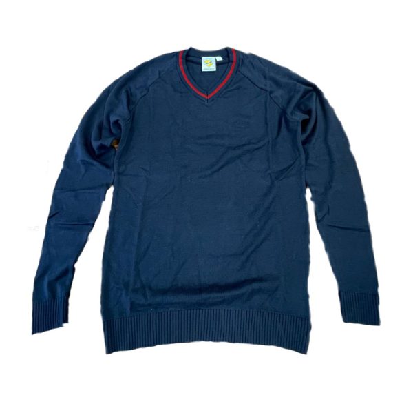 The Queen Elizabeth Academy Navy/Cherry Trim