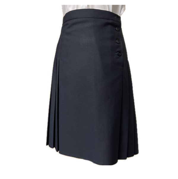 Trent College Girls Navy Pleated Skirt