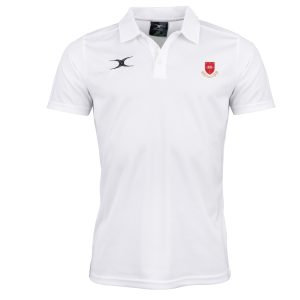 Trent College Boys White Polo w/Logo